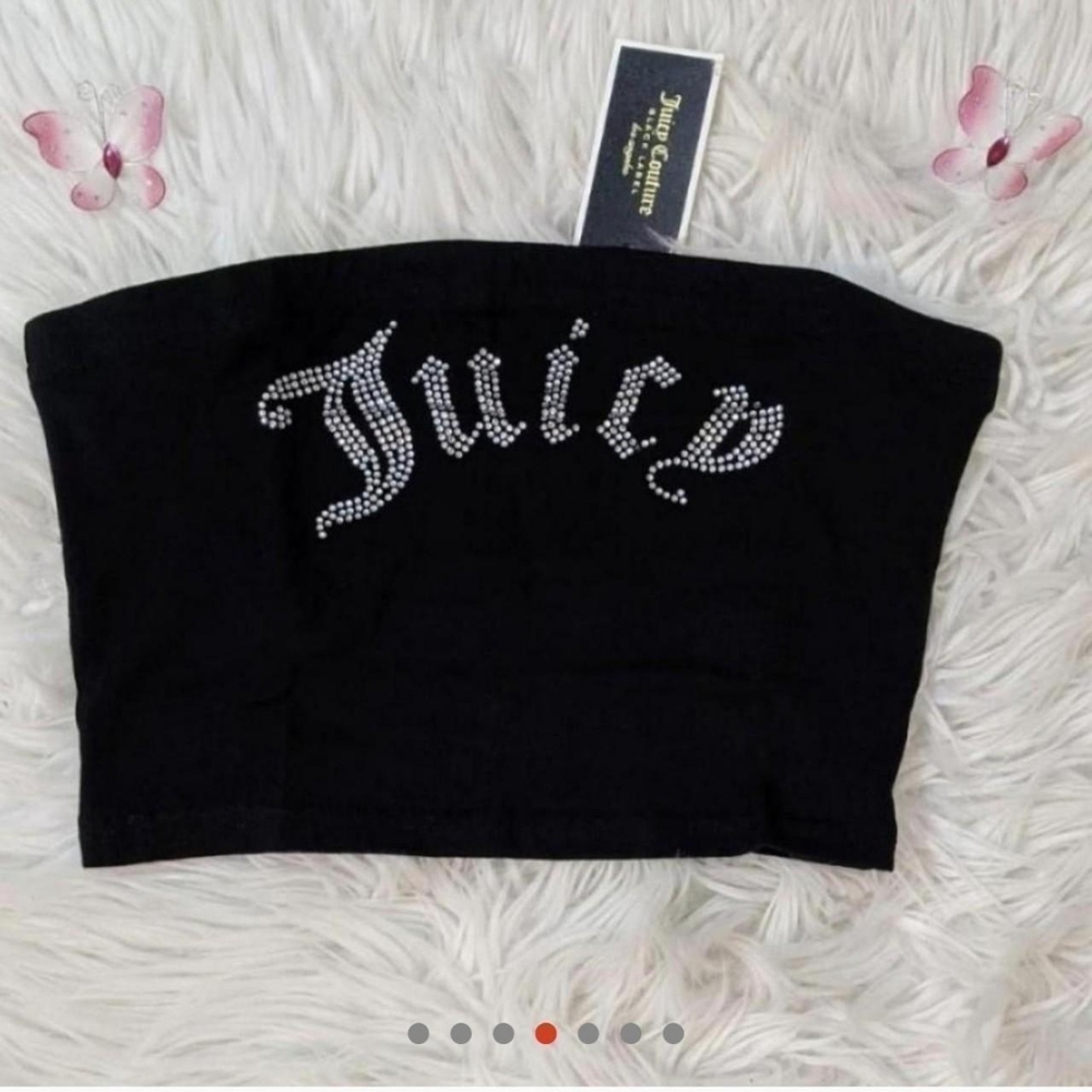 Y2K Juicy Couture tube top